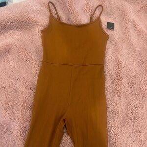 Brown unworn jumpsuit